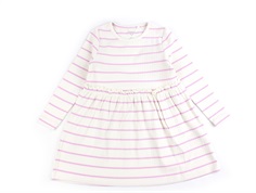 Name It jet stream/pastel lavender striped dress